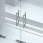 Jaladera tipo "H" 50 cm para puertas de cristal 2222050SA Herralum