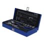 Autoclé milimétrico mando 3/8" 38 piezas con estuche metálico HYJH38 Hyundai
