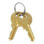 Juego de 2 candados laminados gancho corto 19 mm 3ESPT Master Lock