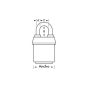 Candado contra agua 54 mm Master Lock