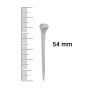 Clavo para herrar #6 Corona Mustad