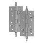 Bisagra de seguridad antipalanca 150 x 80 mm niquel satinado 539 Ashico