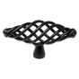 Jaladera pomo Nest 70 mm acero negro 3130 Ashico