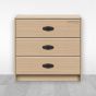 Jaladera pomo Alarife negro 3125 Ashico