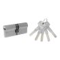 Cilindro europeo alta seguridad níquel satinado 70 mm 89050 Ashico