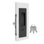 Cerradura para closet negro mate 909 Ashico