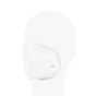 Mascarilla desechable con bandas elásticas KN95