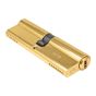 Cilindro europeo latón brillante 100 mm 9.0110.76 Soprano