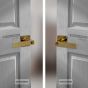 Cerradura para baño latón antiguo Skinny 9.0432.45 Soprano