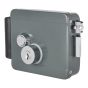 Cerradura eléctrica gris 12V C.A. cilindro clásico con botón 4054.0786.99 Soprano