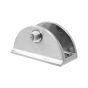 Clip para entrepaño o vidrio fijo níquel satín 12 mm K121-12-S Axcent