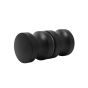 Perilla negra para puertas de cristal 30 x 30 K247N Axcent