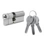 Cilindro de alta seguridad niquel satinado 164 KTBS Kale Kilit
