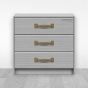 Jaladera para mueble bronce 150 mm Mañon