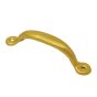 Jaladera para mueble latonada 125 mm Mañon