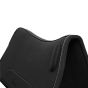 Guardasudor impermeable para silla de montar negra Mesace
