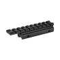 Adaptador conversor riel 11 mm a riel Picatinny MO024 Mendoza