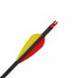 Flecha de fibra de carbono roja 30" MAR-028 Mendoza