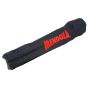 Silla plegable de campismo con portavaso negra MC-038 Mendoza