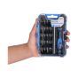 Kit de puntas y matraca 22 piezas MRK-017 RORK