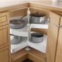 Entrepaños giratorios 270° para muebles de cocina Hafele