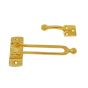 Retenedor para puerta de seguridad latón 5 1/4" Organización MZ