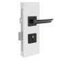 Cerradura para entrada Negro mate 5204 / AM182 BK Montela