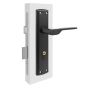 Cerradura para entrada Negro mate 2533 / AM336 BK Montela