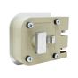 Cerradura de sobreponer para puertas corredizas Derecha PF0017 Top Forge
