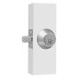 Cerrojo doble cilindro cromo mate PF0097 Top Forge