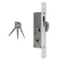 Cerradura para puertas corredizas en aluminio blanco X-455 Phillips