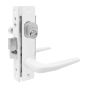 Cerradura para baño aluminio blanco 549 MM Phillips