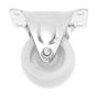 Rodaja de nylon placa fija 2" Weston