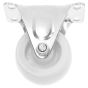 Rodaja de nylon placa fija 3" Weston