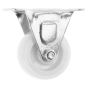 Rodaja de nylon placa fija 3" Weston