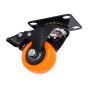 Rodaja placa giratoria con freno y doble balero 2" Y-1058-50 Weston