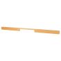 Jaladera de Aluminio 670 mm latón satinado 079-1674 Herrasa