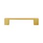 Jaladera de Aluminio 128 mm latón satinado 791-1583 Herrasa