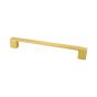 Jaladera de Aluminio 192 mm latón satinado 791-1585 Herrasa