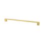 Jaladera de Aluminio 320 mm latón satinado 791-1587 Herrasa