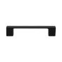 Jaladera de aluminio negro 128 mm 792-1583 Herrasa