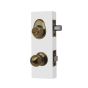 Cerradura Milan de alta seguridad Latón antiguo 6744 Dexter