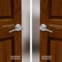 Cerradura para baño niquel satinado CDM Estilo Austral