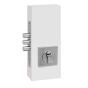 Cerradura italiana extra cuadro acero inoxidable 1513 Ashico