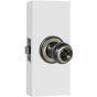 Cerradura para baño niquel negro Elegance 14650 Ashico