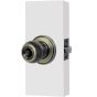 Cerradura para baño niquel negro Elegance 14650 Ashico