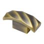 Jaladera bronce antiguo 16 mm 79-1141 Herrasa
