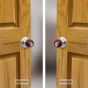 Cerradura para baño acero inoxidable Legno 21021 Ashico