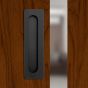 Jaladera de embutir 128 mm negro mate Rish