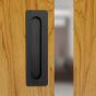 Jaladera de embutir 128 mm negro mate Rish